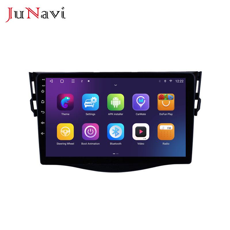 Android Large Screen Navigation with Bluetooth & Wireless CarPlay for Toyota RAV4 2006-2012 Models