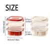 Large Capacity Spice Storage Box Transparent Food Storage Box Sealed Storage Jars  Home Kitchen Use