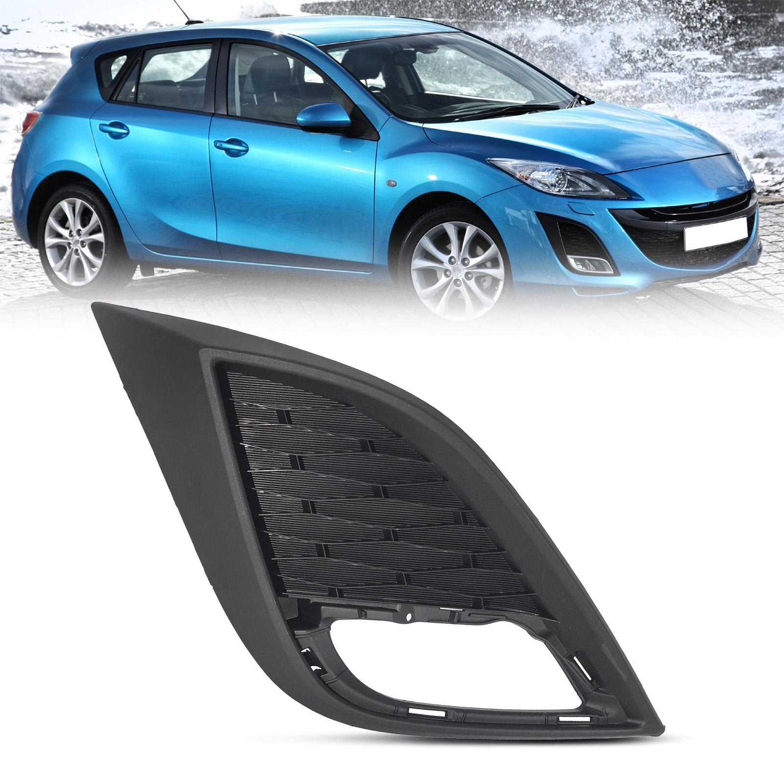 

Mudguard Front Bumper Fog Lamp Frame For Mazda 3 Axel 2010 2011 Fog Light Cover Grille Car Accessories BBS2-50-C21C BBS2-50-C11C 1 right side