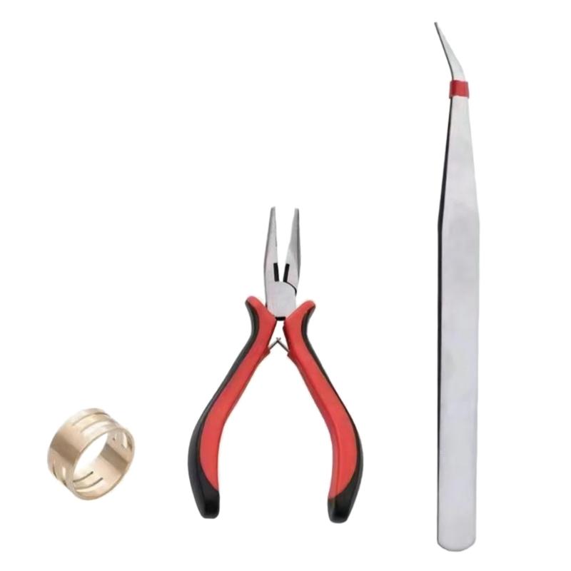 Jewelry Making Set with Pliers Complete Craft Kit for Bracelets and Necklaces Metal Jewellery Accessories for DIY Lover