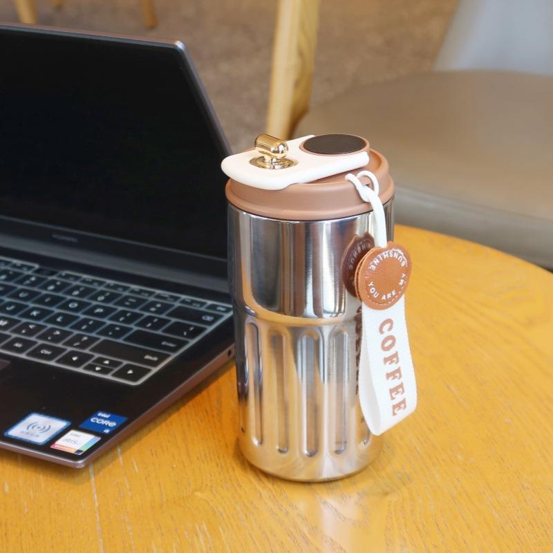 

Thermos cup Stainless steel intelligent temperature display coffee cup 450ml