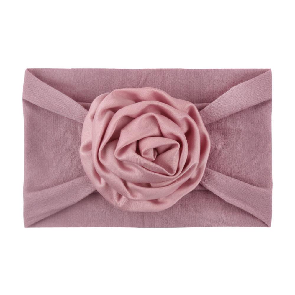 Bentiță confortabilă din nailon pentru copii: Design Delicat cu Panglică Florală