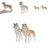 Husky Dog Handcrafted Pvc Figurine For Office Desk Decor And Gift Ideas