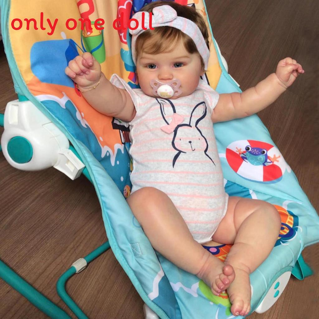 

Silicone Baby Doll Maddie For Collectors And Gift Displays With Realistic Features