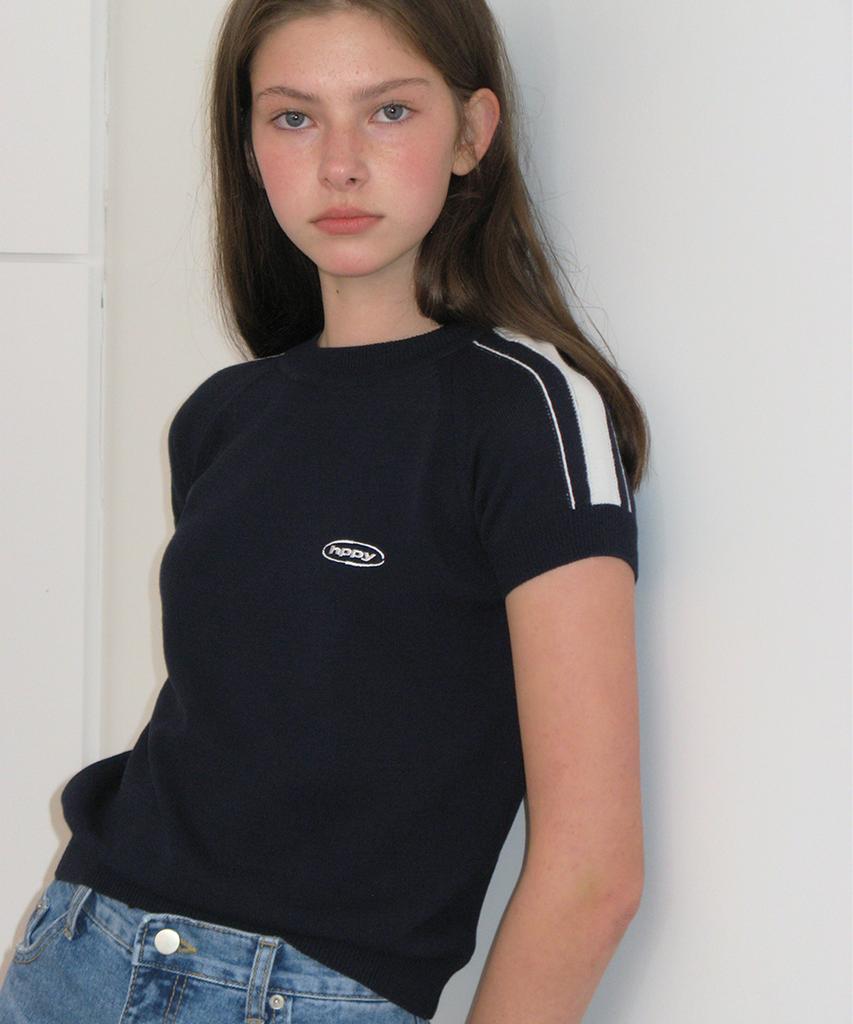 Eichipipiwai (Women) New Logo Half Knit - Navy