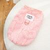 Warm Fleece Pet Vest Small Dogs Cats Winter Coat Cute Cartoon Style