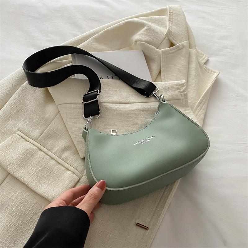 Trendy Street Style Pu Crossbody Bag Women's Fashionable Shoulder Bag