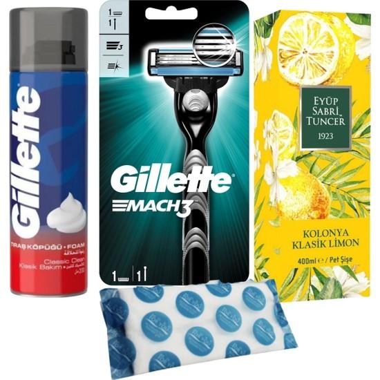 

Gillette Mach3 1 Up Shaver / Набор для ухода за бритьем для мужчин