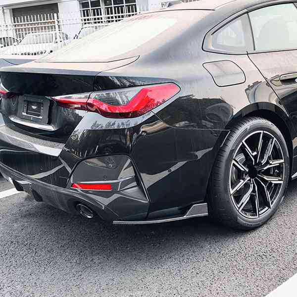 BMW 4 Series G26 M Sport Rear Diffuser Trim Car Stickers, 1 Pair (20+ Models)