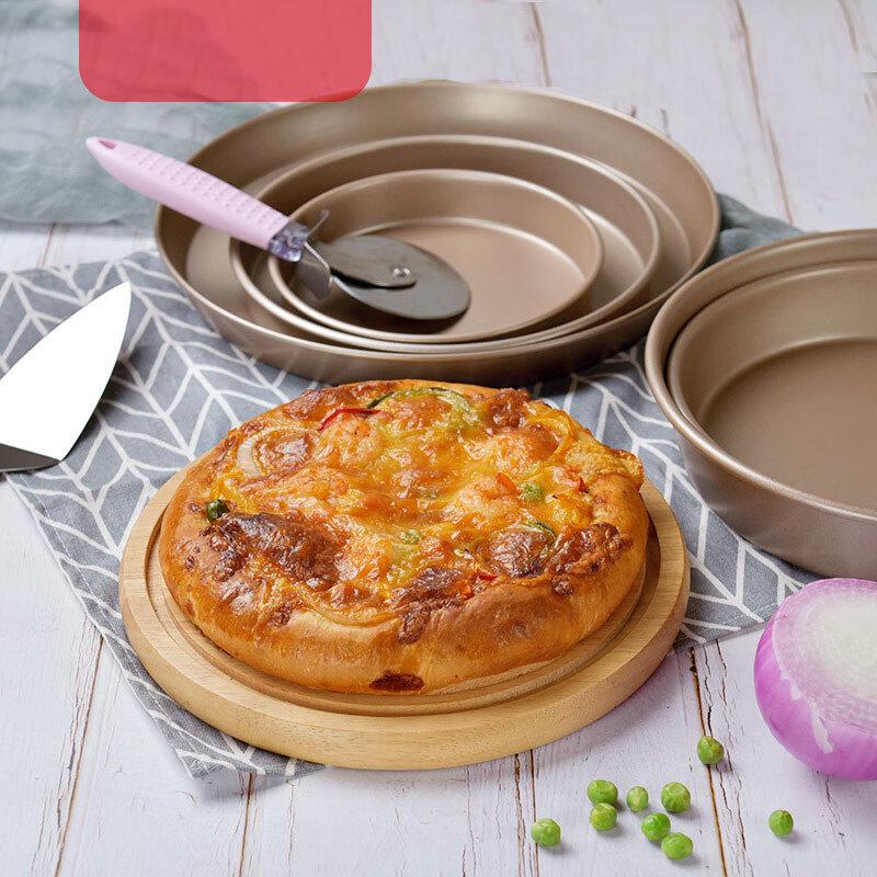 Solid Bottom Non-Stick Pizza Baking Pan