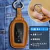Car Key Case, Scratch-resistant Transparent Leather Key Cover, Smart Key