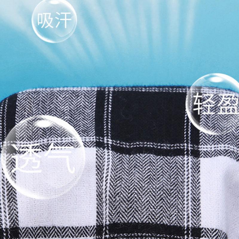 10XL 11XL 100% cotton Autumn Winter Fat men's shirt Long sleeve high quality wool fashion plaid casual non-ironing
