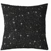 Home Decor Sparkling Starry Sky Pillow Covers Set Pattern Cushion Cover Suitable for Sofa Bedroom Car Pillow Cover