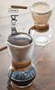 HARIO Nel Drip Pot with Olive Wood Neck, 3-4 Cups, DPW-3-OV