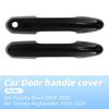 Door Handle Cover Protector for Toyota Rav4 Highlander -2024 Glossy