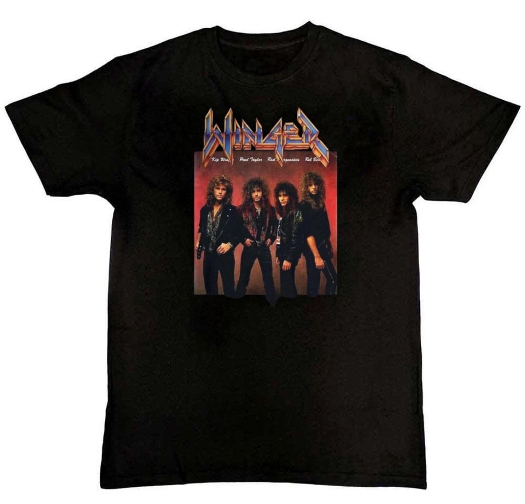 Winger Band Gift For Fans Graphic Print Mens T-Shirt S