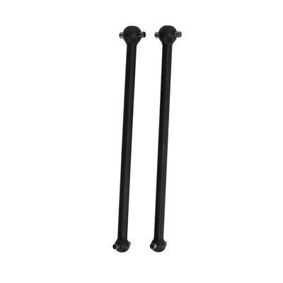 2 Pièces 107mm Acier Arbre de Transmission Arrière Os de Chien Pour ARRMA 17 18 Voiture RC Pièce de Rechange Réparation Noir