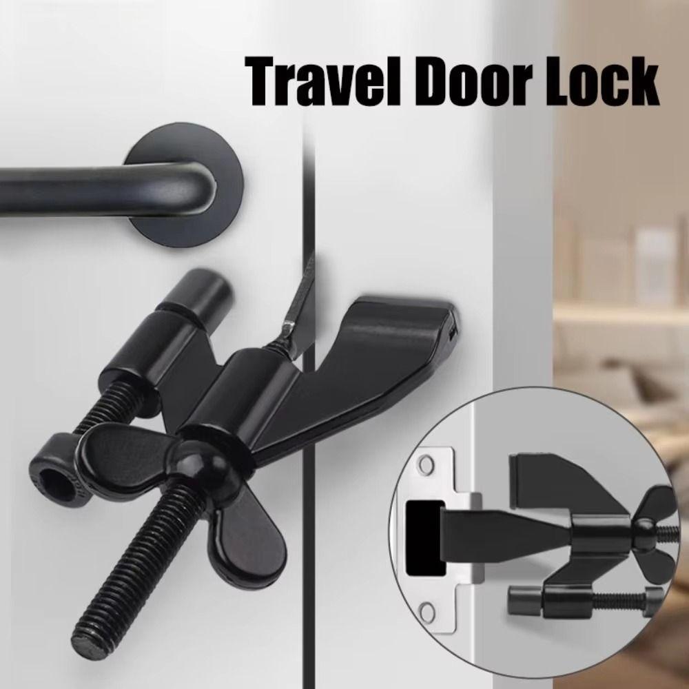 Childproof Door Lock Portable Security Door Locker Convenient Lock Buckle Home