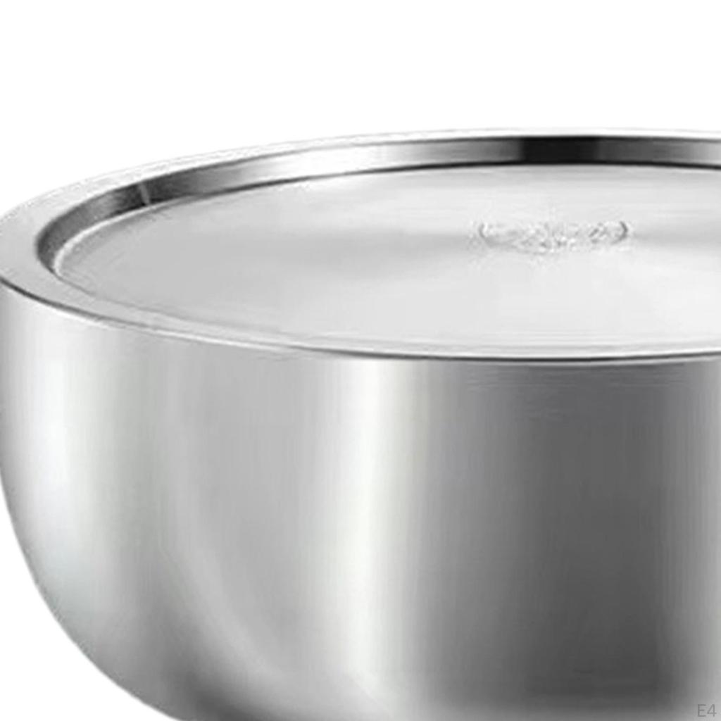 Premium Stainless Steel Mixing Bowl Set for Kitchen Prep And Cooking