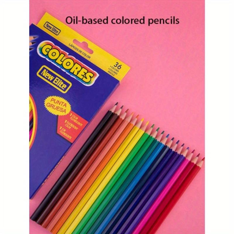 48 Colors (48pcs) HB Colored Pencils, Hexagonal Barrel, Art Supplies, 12 Colors - 48 Colors Available, Great Gift For Friends On Halloween