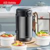 304 Stainless Steel 3-Layer Insulated Food Jar