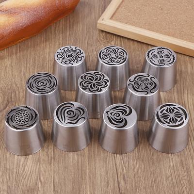 1 Pz Punte Russe in Acciaio Inossidabile per Sac à Poche, Ugelli per Ghiaccia Reale per Decorazione Torte e Cupcake, Punte per Panna, Strumento da Forno Fai da Te per Cucina