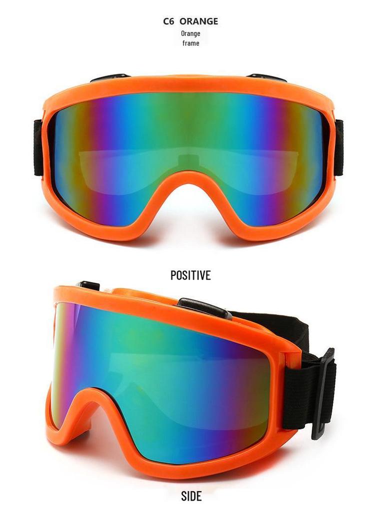 Wielofunkcyjne wiatroodporne gogle do sportów śnieżnych, motocyklizmu i dla zwierząt