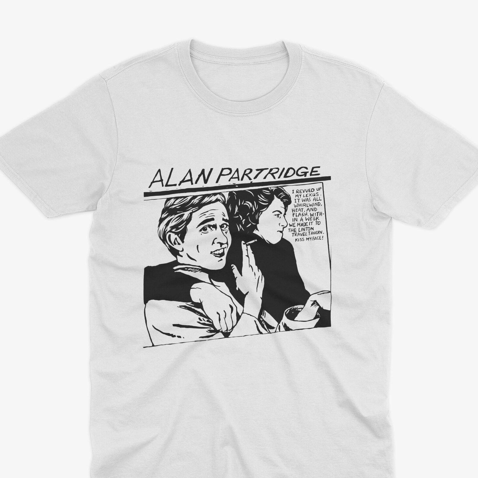 Alan Partridge Comic Style T-Shirt, British Comedy Alan Partridge T-Shirt, Funny Retro TV T-Shirt, Alan Partridge Quote, Alan Partridge Art M