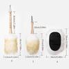 Effective Lambswool Brush for Dust and Stain Removal from Instruments