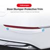 Car Front Rear Bumper Protector Corner Guard Side Car Rubber Strips For Volkswagen VW Phaeton Amarok ID3 T5 Tiguan T-Cross Golf Nh8