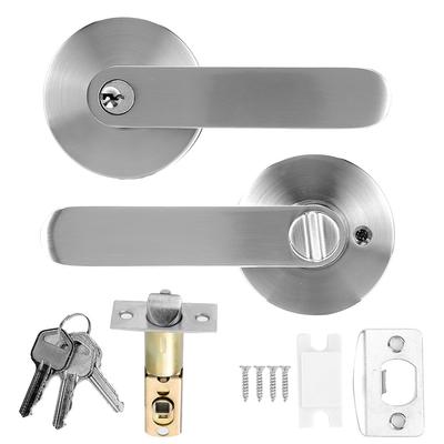 Modern Handle Door Lock Universal Door Entrance Lever for Bedroom Bathroom