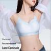 Lace Trim Push-Up Camisole Bra for Small Busts, Enhances and Lifts, Wire-Free with Thin Straps, Women's Underwear