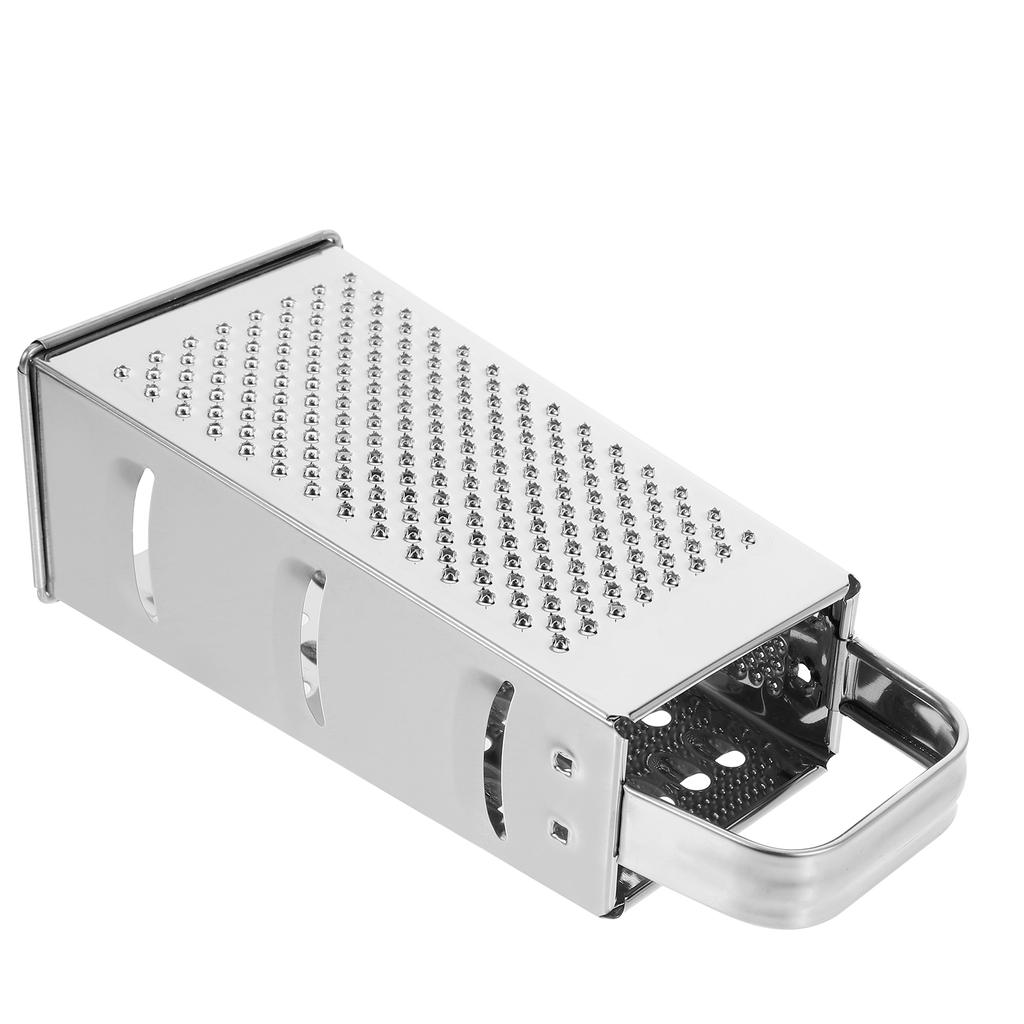 Grattugia a Quattro Lati Pelapatate Piccolo Tritatutto Grattugie da Cucina Strumento per Grattugiare Patate Affettatrice Formaggio Portatile