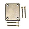 1Set Electric Guitar Neck Plate With Screws For St Tl Guitar Jazz Bass Replacement Guitar Accessories 6Coloer