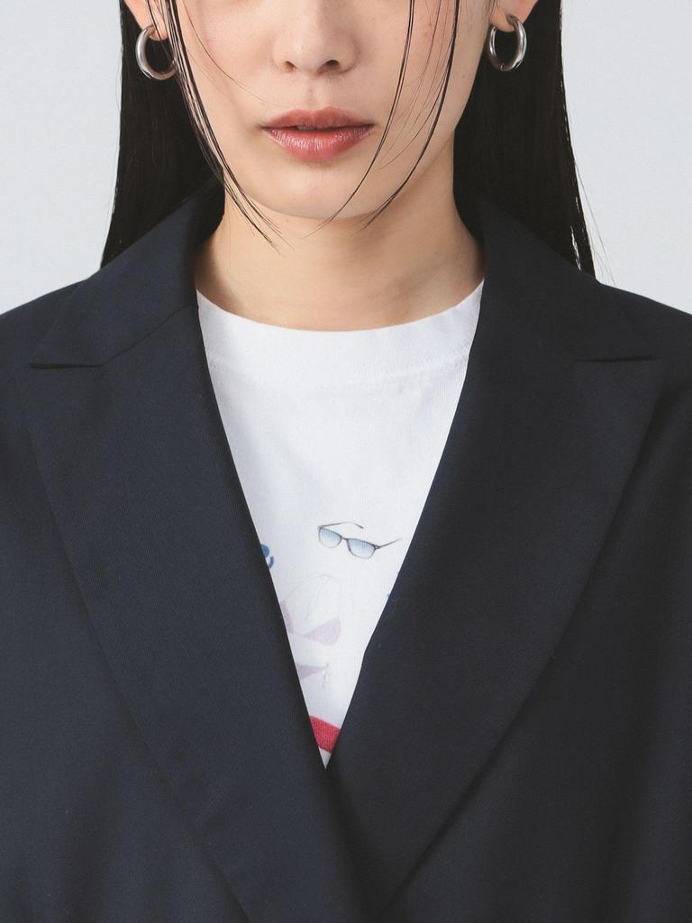 Ray Beams Women's 4-Button Double-Breasted Blazer, Navy