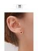 Della 925 Silver Christmas Reindeer Stud Earrings Set: Cute, Stylish Autumn/Winter Design for Women