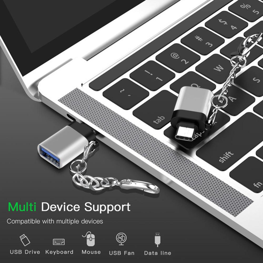 Type-C To USB3.0 Adapter Data Cable Mobile Phone OTG Raplacement For Laptop Converter