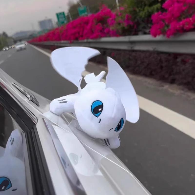 Toothless Dragon Motorcycle/Car Roof Decoration with Movable Wings