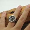 1/ST MICHAEL Massiver Ring 316L Edelstahl Schmuck Heiliger Engelsring zum Schutz