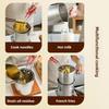 Frying Pan Set Japanese Deep Oil-saving Fryer 304 Stainless Steel High Temperature Kitchen Tempura Chicken Basket Cooking Tools