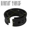 TWO Black Car Coil Spring Rubber Buffer Universal E Type For Ford For Chevy