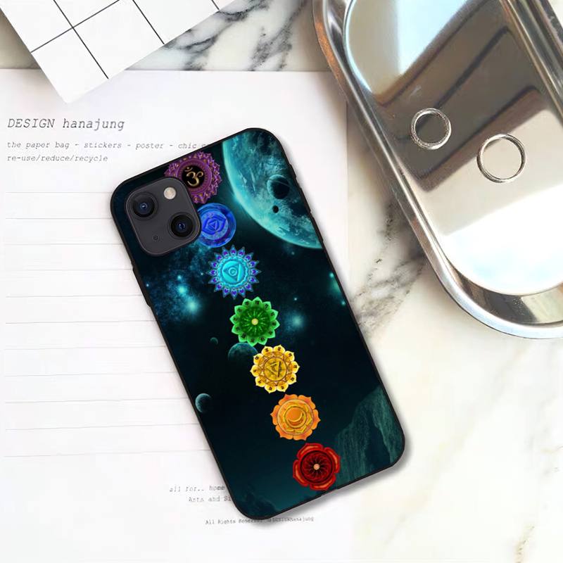 

Чехол для телефона Mandala Chakra Insist Yoga для iPhone 11 12 Mini 13 14 15 Pro XS Max X Plus SE XR Shell iPhone15