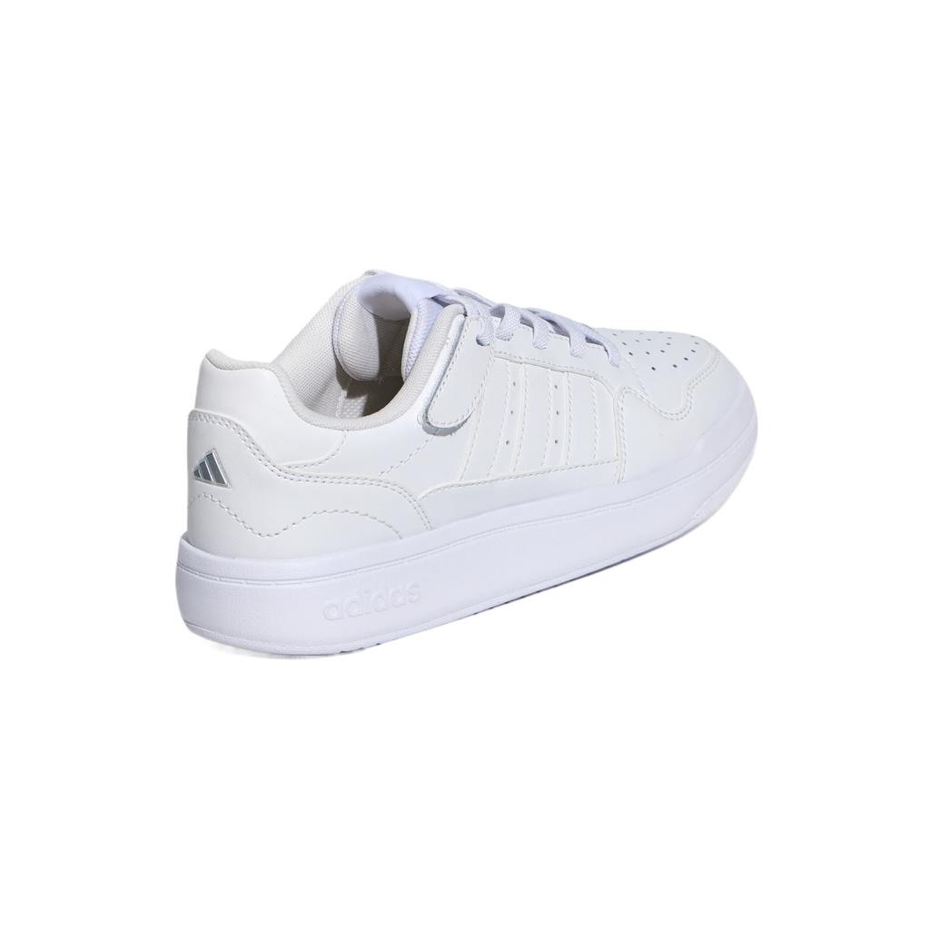 adidas Comfi Court Synthetic Leather Stable Lace-Up Comfortable Non-Slip Low-Top Sneakers Kids Sneakers KH8474