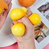 TPR Simulation Croissant Squeeze Toy Bread Shape Sensory Stress Relief Toy Decompression Simulated Food Fidget Stress