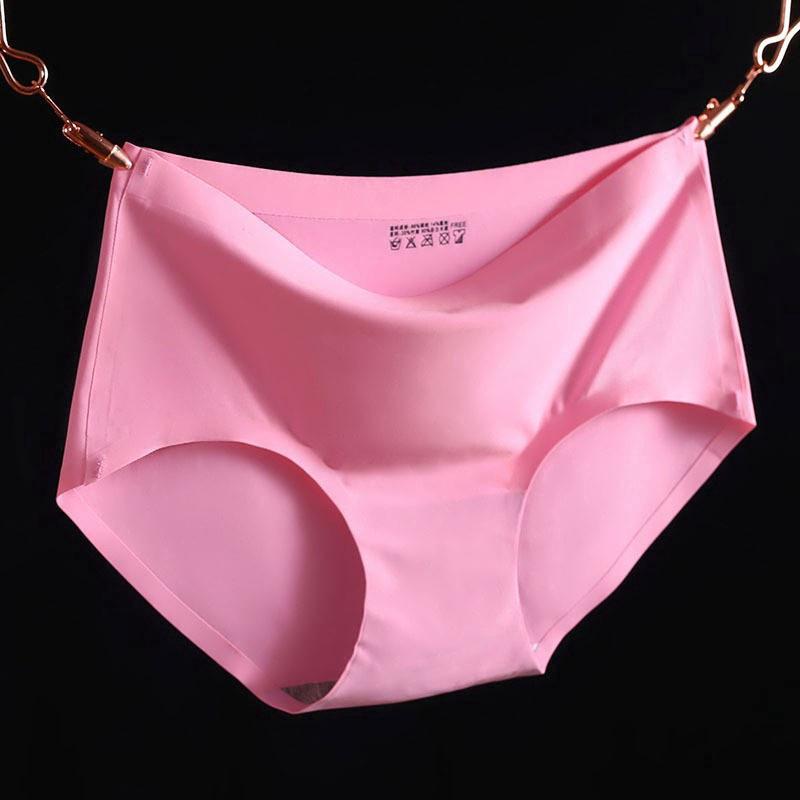 FINETOO Seamless Ice Silk Panties for Women Underwear  Summer