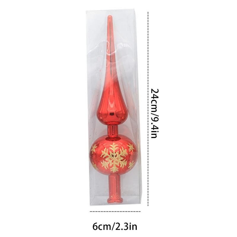 Ponteiras de Árvore de Natal Ponteira Ponteira de Árvore de Natal Galvanizada Ponteira de Árvore de Natal Adereços de Decoração de Topo de Árvore de Natal Sazonais