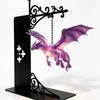 Levitating Dragon Bookshelf LED Lamp Unique Floating Design Warm Glow for Fantasy Enthusiasts Home Decor Gift