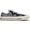 Converse Chuck 1970s Low Top Lace-Up Canvas Shoes Women sneaker Gray Black 566137C