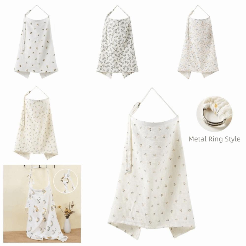Breathable Breast Feeding Blanket Cotton Baby Stroller Blanket Breastfeeding Nursing Cover  Outdoor