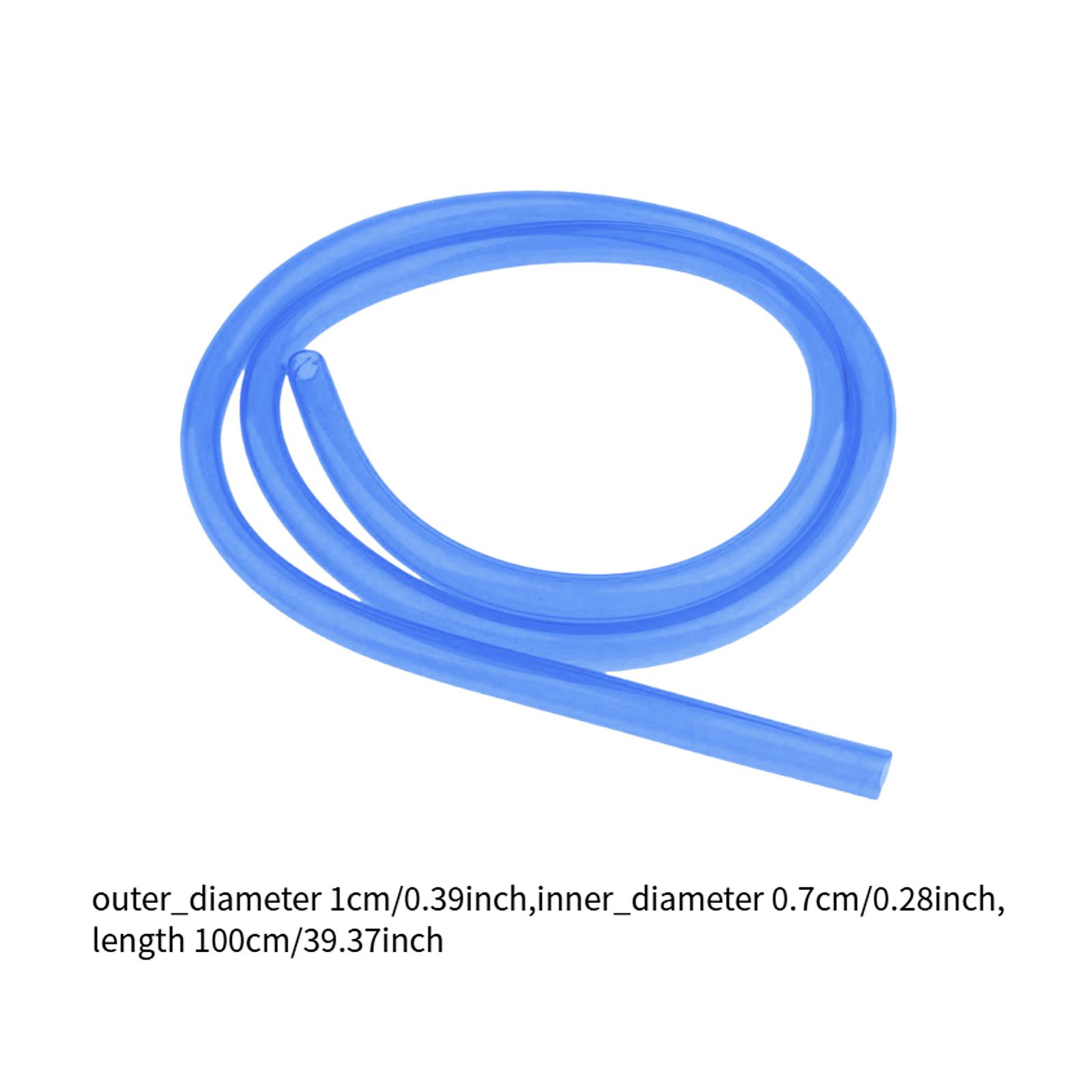 

Water Hydration Bottle Drinking Tube Pipe Hose 3ft for Outdoor Reservoir Pack Hands Free Bite Mouthpiece Valve Replacement темно-синього кольору